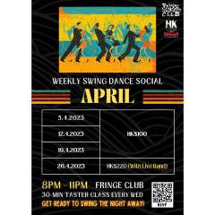 Weekly Swing Dance Social - April