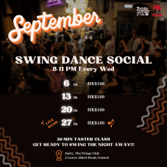Weekly Swing Dance Social - September