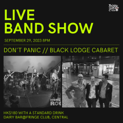 Live Band Show with Don't Panic and Black Lodge Cabaret