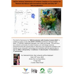 "Restore the Nature with Innovations via SDGs and ESG x Web 3.0"