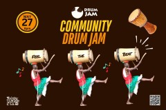 "Community Drum Jam" - International Drum Month Special
