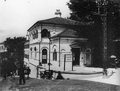 The old Dairy Farm building in 1905-10